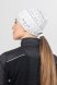 Шапка MOAX Tista Pony Tail с отверст. жен. SW46804/00025P белый принт OS