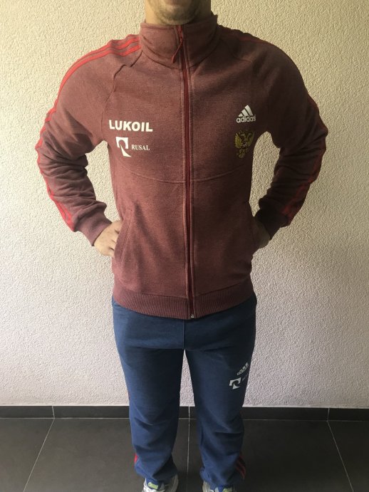 Кофта РОССИЯ бордовая