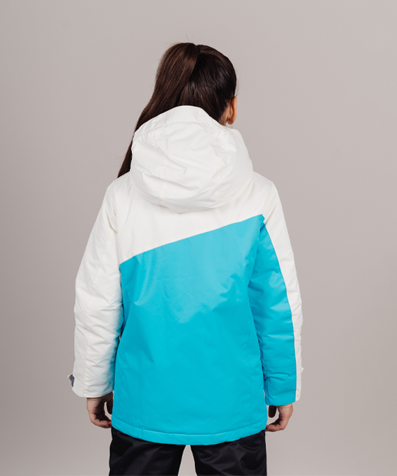 Утепленная куртка Nordski Jr.Active Aqumarine/Cream NSJ396785