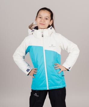 Утепленная куртка Nordski Jr.Active Aqumarine/Cream NSJ396785