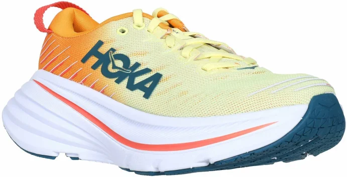 Кроссовки Hoka W BONDI X Yellow Pear/ Radiant Yellow