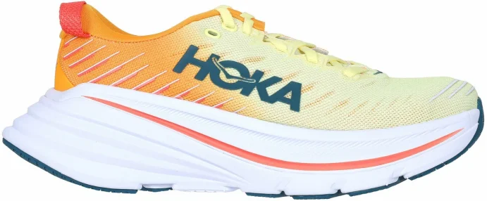 Кроссовки Hoka W BONDI X Yellow Pear/ Radiant Yellow