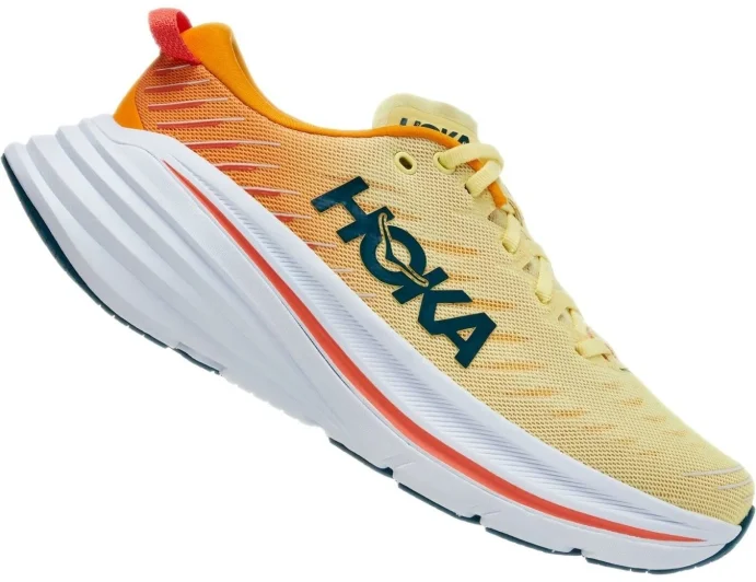 Кроссовки Hoka W BONDI X Yellow Pear/ Radiant Yellow