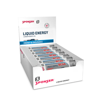 Гель Ликвид Энерджи БЦАА/ liquid Energy bcaa Sponser 70гр.* 18 штук