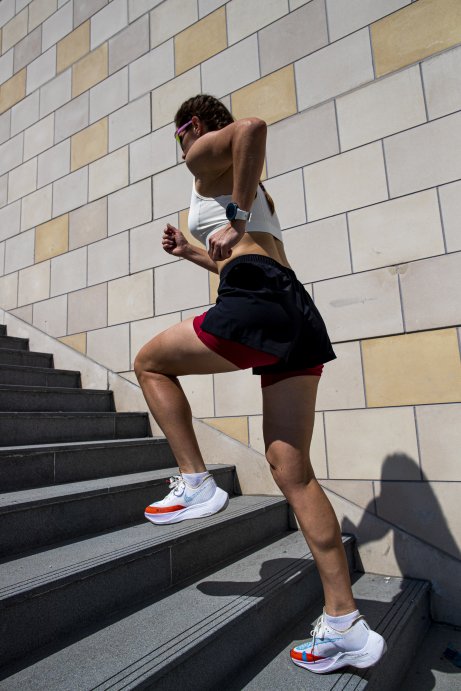 Шорты Bivium &quot;Кросс&quot; жен. черн./красн.