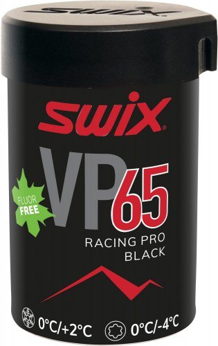 Мазь SWIX VP65 Pure Black/Red держания 0/+2C, 43гр в Твери