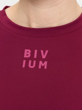 Лонгслив Bivium "Путь" жен. бордов.