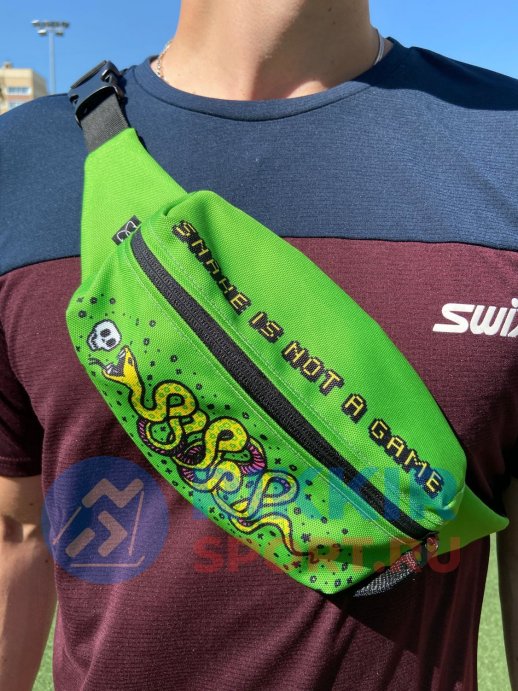 Сумка через плечо Enklepp &amp; Barking Store Mako 2.0 Waist Bag (snak is not a game) в Санкт-Петербурге