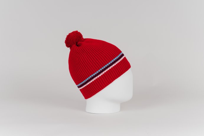 Вязанная шапка Nordski Frost Red NSV480900