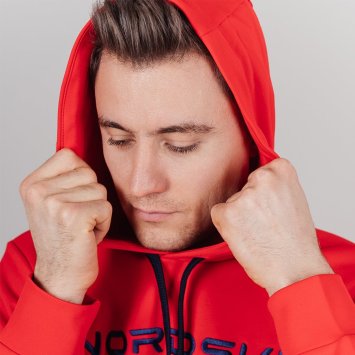 Толстовка NORDSKI Kangaroo Red NSM587900