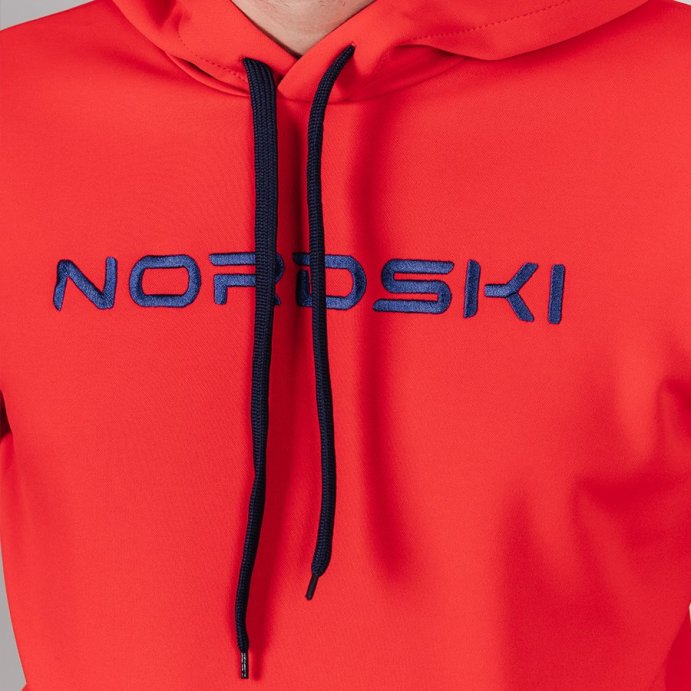 Толстовка NORDSKI Kangaroo Red NSM587900