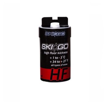 Мазь держания SKIGO HF Kickwax Red (все типы снега) +1/-3 45 гр.