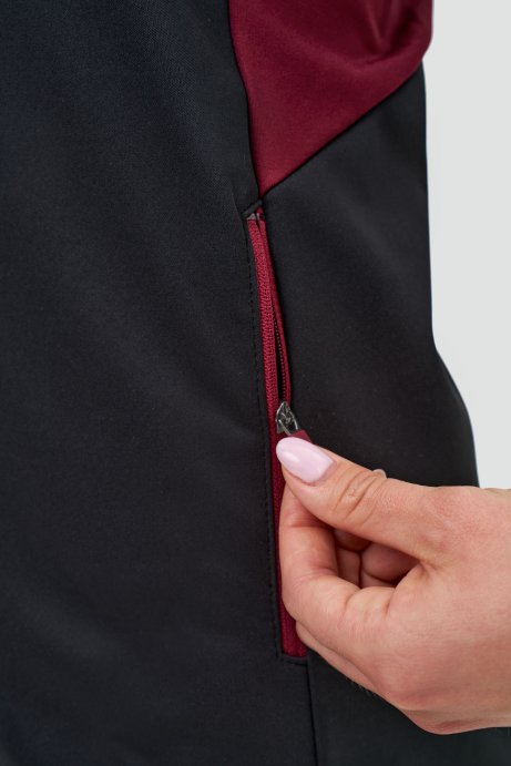 Тренировочная куртка Nordski Core Black/Wine W NSW662727