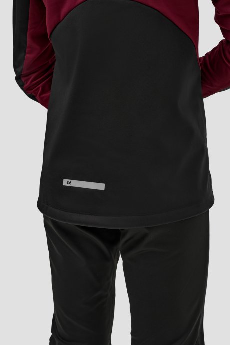 Тренировочная куртка Nordski Core Black/Wine W NSW662727