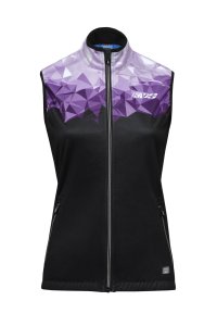 Жилет KV+ TORNADO woman black\lilac 24V103.14