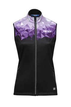 Жилет KV+ TORNADO woman black\lilac 24V103.14