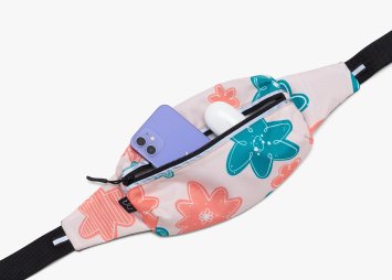 Сумка Enklepp & lampabegaet Marathon Waist Bag (с цветочками)
