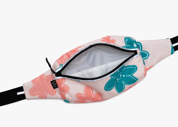 Сумка Enklepp &amp; lampabegaet Marathon Waist Bag (с цветочками)