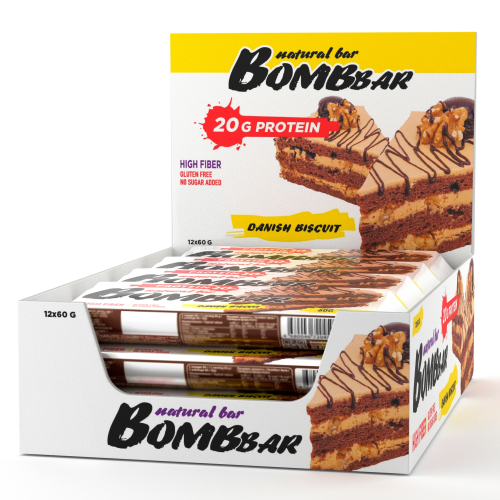 Протеиновый батончик BombBar 60 гр
