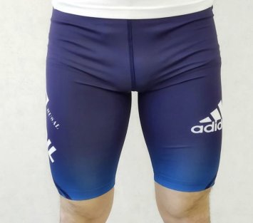 ШОРТЫ БЕГОВЫЕ РОССИЯ 2020 тёмн.-синий