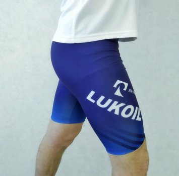 ШОРТЫ БЕГОВЫЕ РОССИЯ 2020 тёмн.-синий