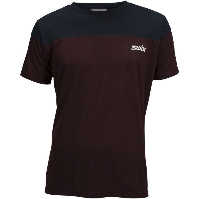 Футболка SWIX Motion Adventure муж.  тёмный баклажан 40931/94303 в Твери