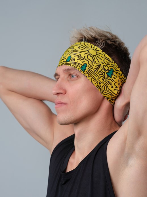 Повязка на голову GAMASH (DOODLE MOODLE) комфорт