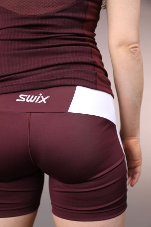 Шорты SWIX Motion Premium жен. тёмный баклажан  32286/94303