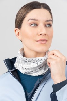 Бандана MOAX TISTA WARM SW46805/00025P белый принт OS