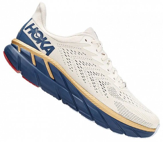Кроссовки Hoka M CLIFTON 7 Tofu / Vintage Indigo в Твери