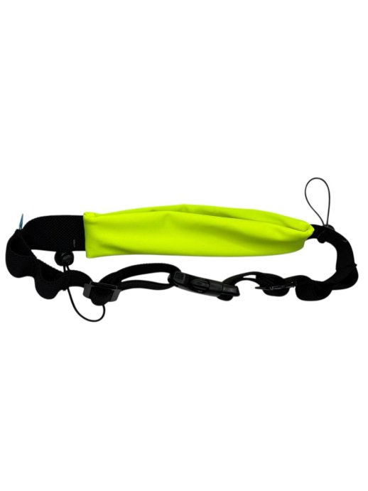 Поясная сумка FOXO3 марафон (держатели для номера и 4 гелей) желтая