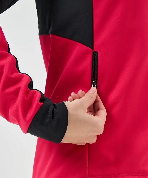 Тренировочная куртка Nordski Core Pink/Black W NSW662938