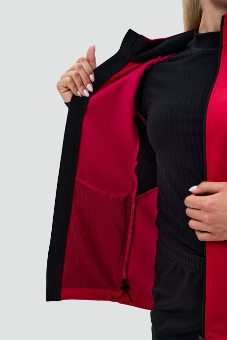 Тренировочная куртка Nordski Core Pink/Black W NSW662938