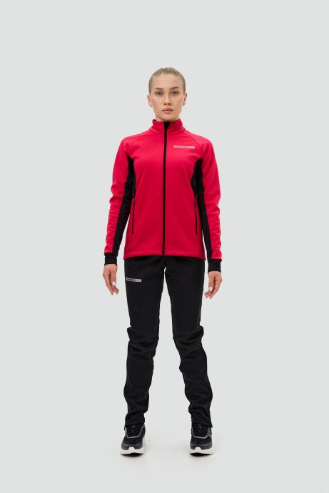 Тренировочная куртка Nordski Core Pink/Black W NSW662938