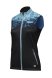 Жилет KV+ TORNADO woman black\turquoise 24V103.21