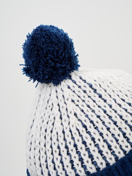 Шапка Nordski Alpine White/Dark Blue NSV739377