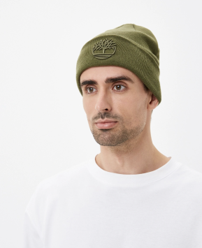 Шапка Timberland хаки RTLACW187601