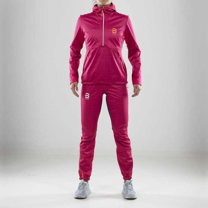 Куртка беговая Bjorn Daehlie 2019-20 Anorak Holmenkollen Wmn Bright Rose 333011_33000 в Твери
