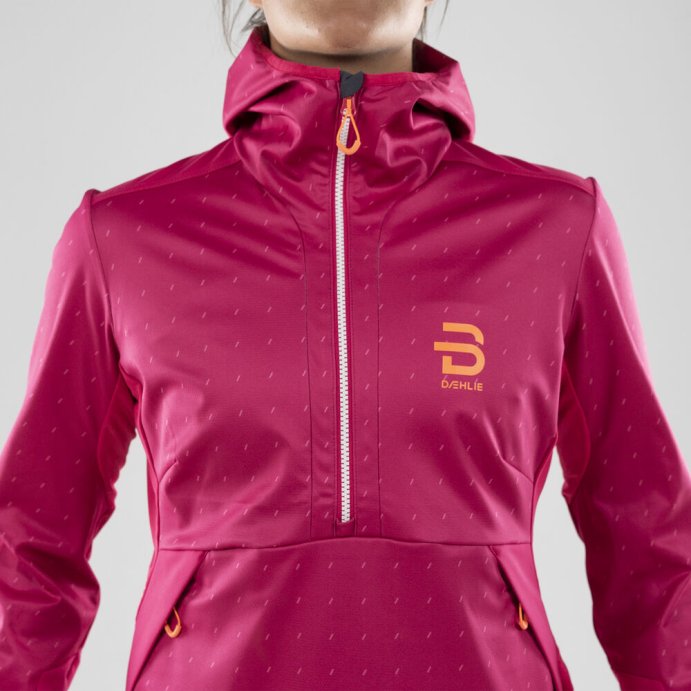 Куртка беговая Bjorn Daehlie 2019-20 Anorak Holmenkollen Wmn Bright Rose 333011_33000 в Твери