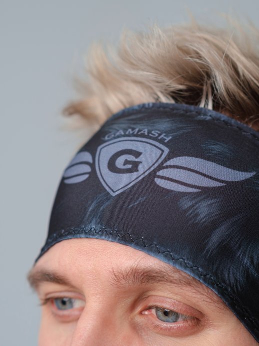 Повязка на голову GAMASH (Волк) комфорт