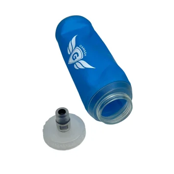 Мягкая бутылочка GAMASH 500мл (Широкое горло, Твердое дно)