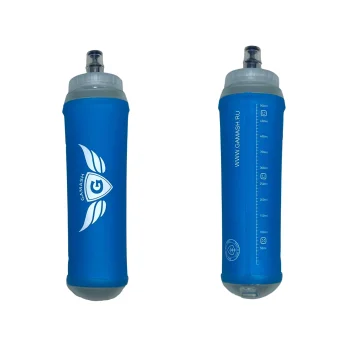 Мягкая бутылочка GAMASH 500мл (Широкое горло, Твердое дно)