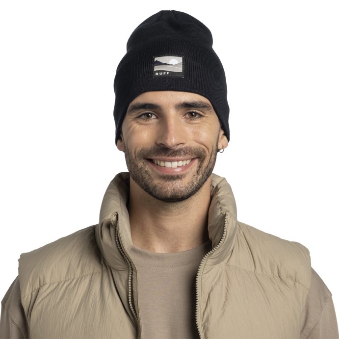 Шапка Buff Knitted Lilon Long Black 134477.999.10.00