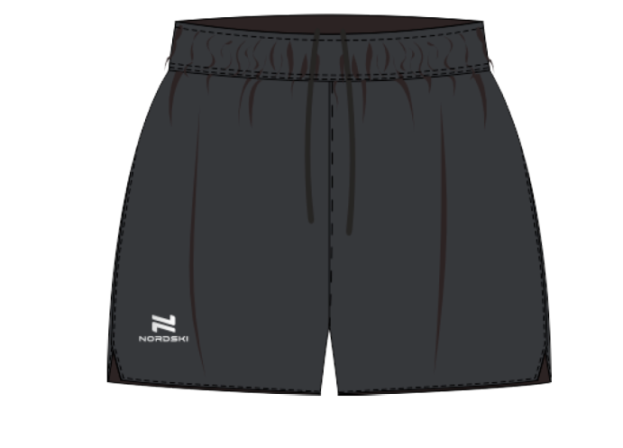 Шорты Nordski Jr. girl Run 2.0 Black NSJ1133100