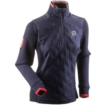 Свитер Bjorn Daehlie 2020-21 Half Zip Comfy for women Evening Blue 332025_25100