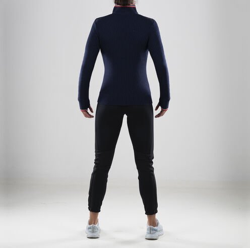 Свитер Bjorn Daehlie 2020-21 Half Zip Comfy for women Evening Blue 332025_25100 в Твери