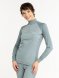 Термофутболка Moax Race Wind LS с воротн. жен. MX114050/11400 серо-зеленый в Твери