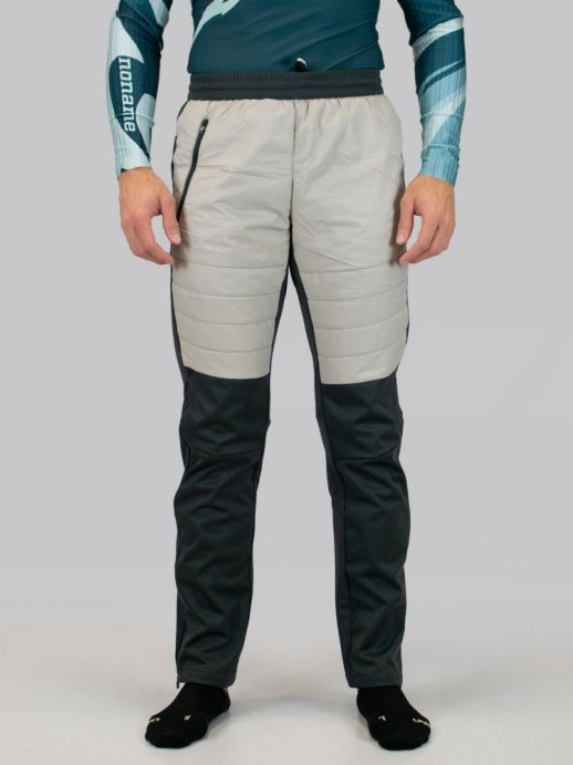 Брюки NONAME HYBRID PANTS 24 UX LIGHT BEIGE/DK GREY