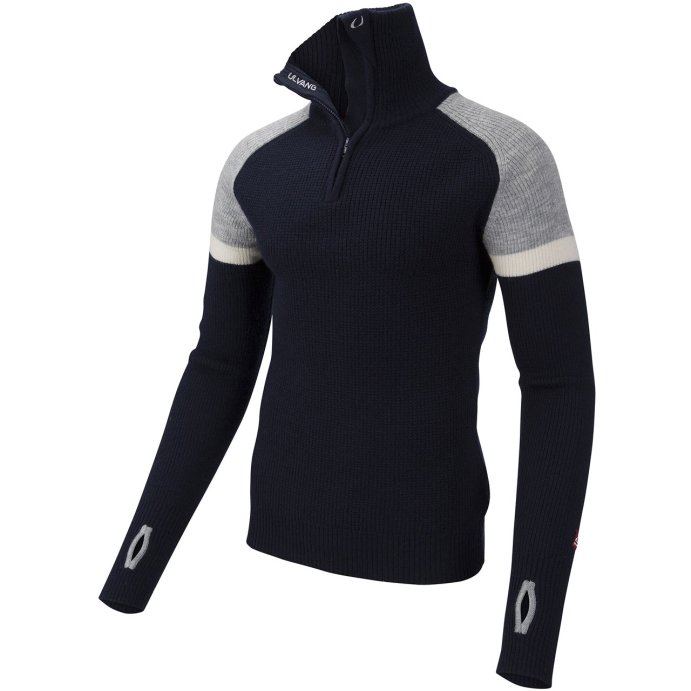 Свитер ULVANG Alta муж. 77531/75225 синий/сер.меланж в Твери