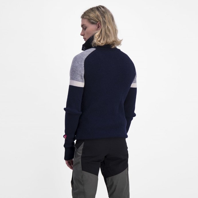 Свитер ULVANG Alta муж. 77531/75225 синий/сер.меланж в Твери